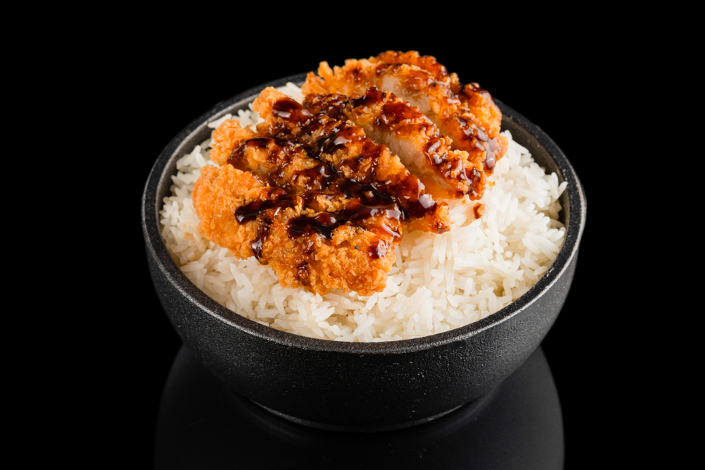 POLLO CRUJIENTE CON ARROZ